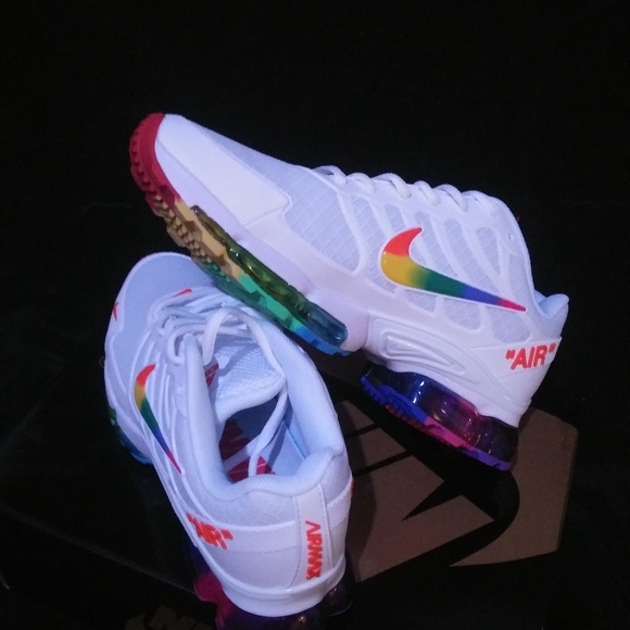 rainbow nike womens shoes